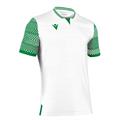 Tureis Shirt WHT/GRN XXL Teknisk T-skjorte i ECO-tekstil