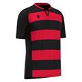 Alabaster shirt BLK/RED 3XL Teknisk kamp og treningsdrakt - Unisex