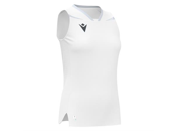 Lily Eco Sleeveless Shirt WHT/SLV 3XS Teknisk kamp og treningsdrakt - Dame 